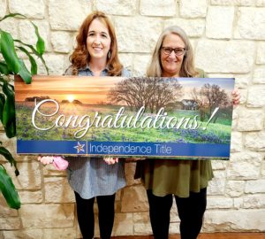 Dawn and Kathy Holing Congratulations Sign
