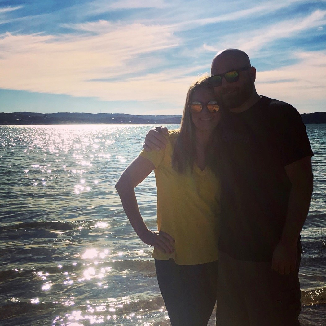 Janelle and husband