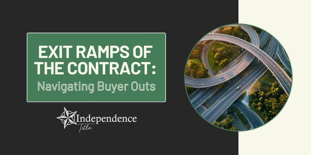 Exit Ramps of the Contract: Navigating Buyer Outs