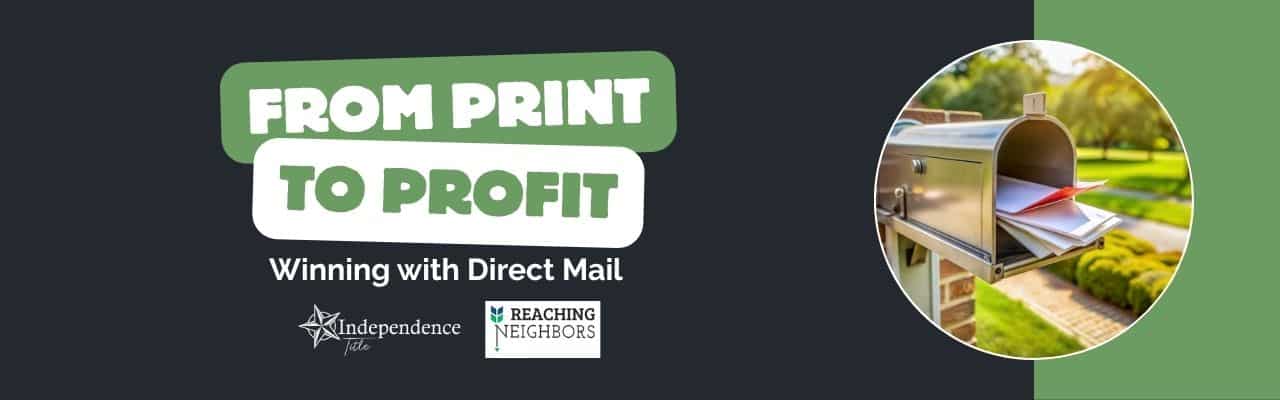 From Print to Profit: Winning with Direct Mail