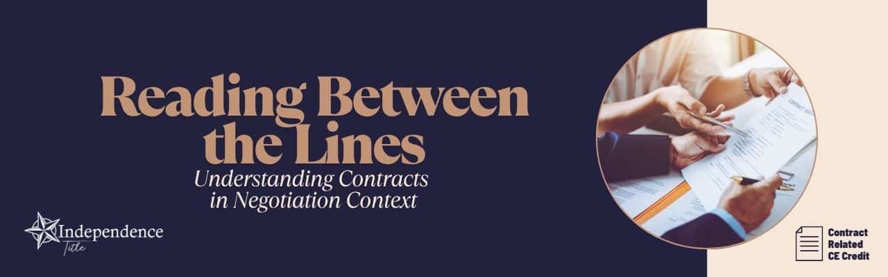 Reading Between the Lines