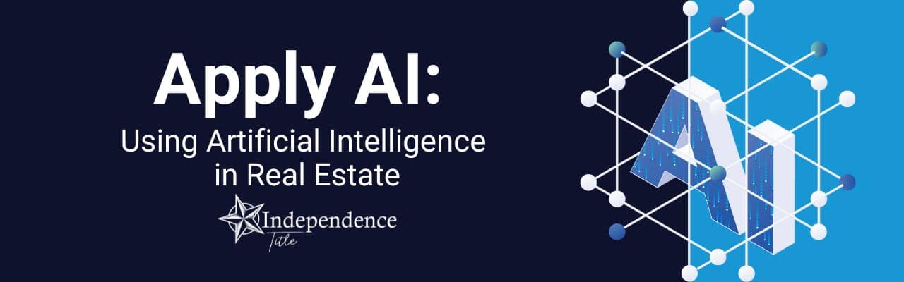 Apply AI: Using Artificial Intelligence in Real Estate