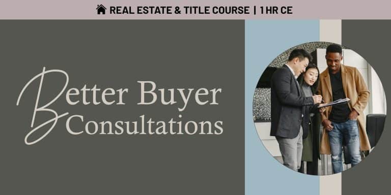 Better Buyer Consultations