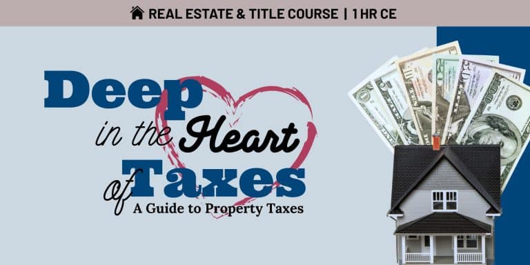Deep in the heart of taxes