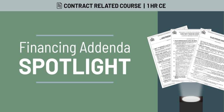 financing addenda spotlight