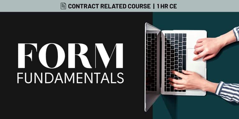 Form fundamentals
