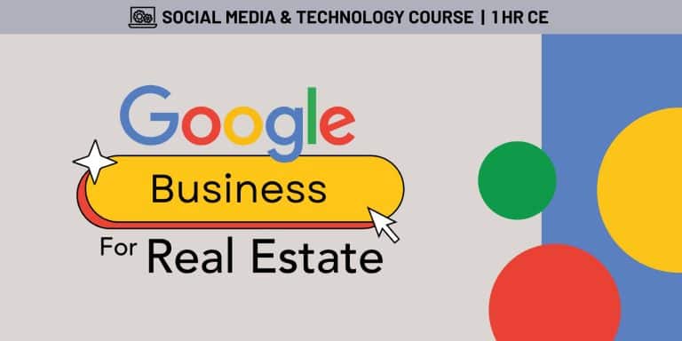 Google business for real estate