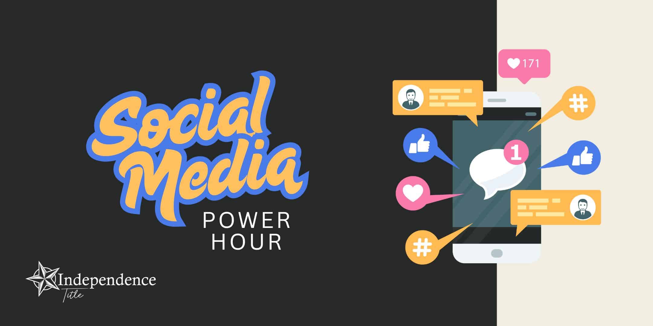 Social media power hour