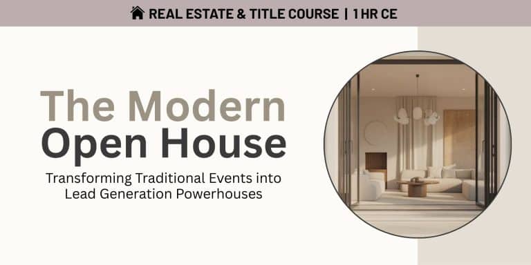 The Modern open house