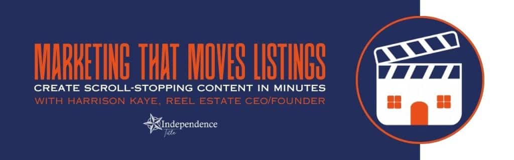 Marketing that moves listings