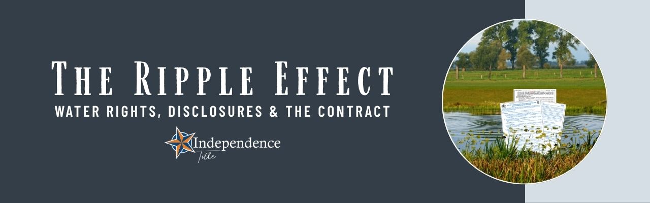 The ripple effect