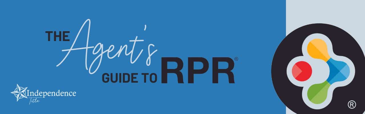 The Agent's Guide to RPR