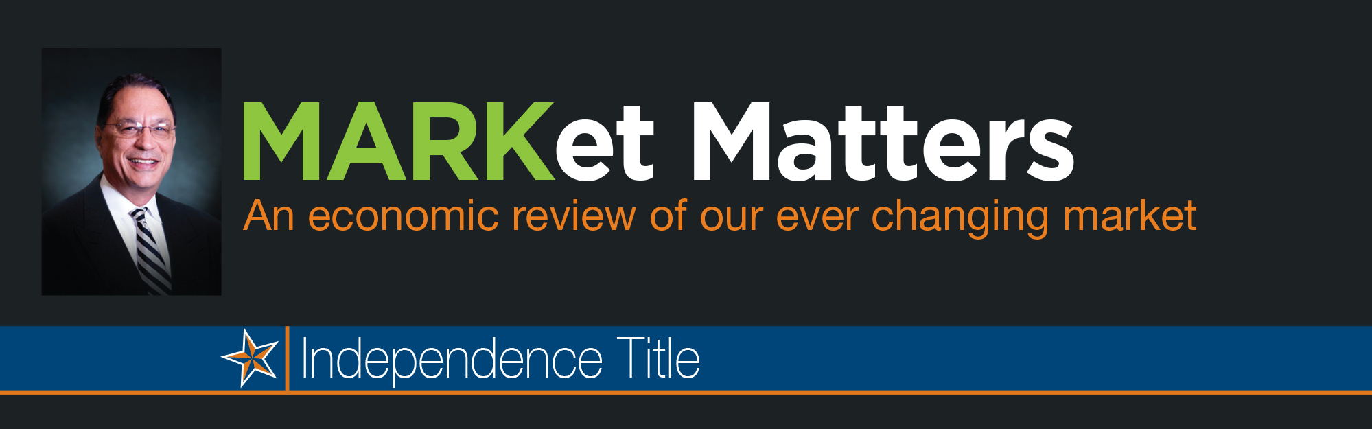 Market Matters Header, Mark Sprague